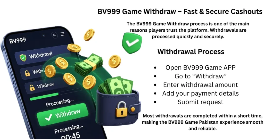 BV999 Game Withdraw